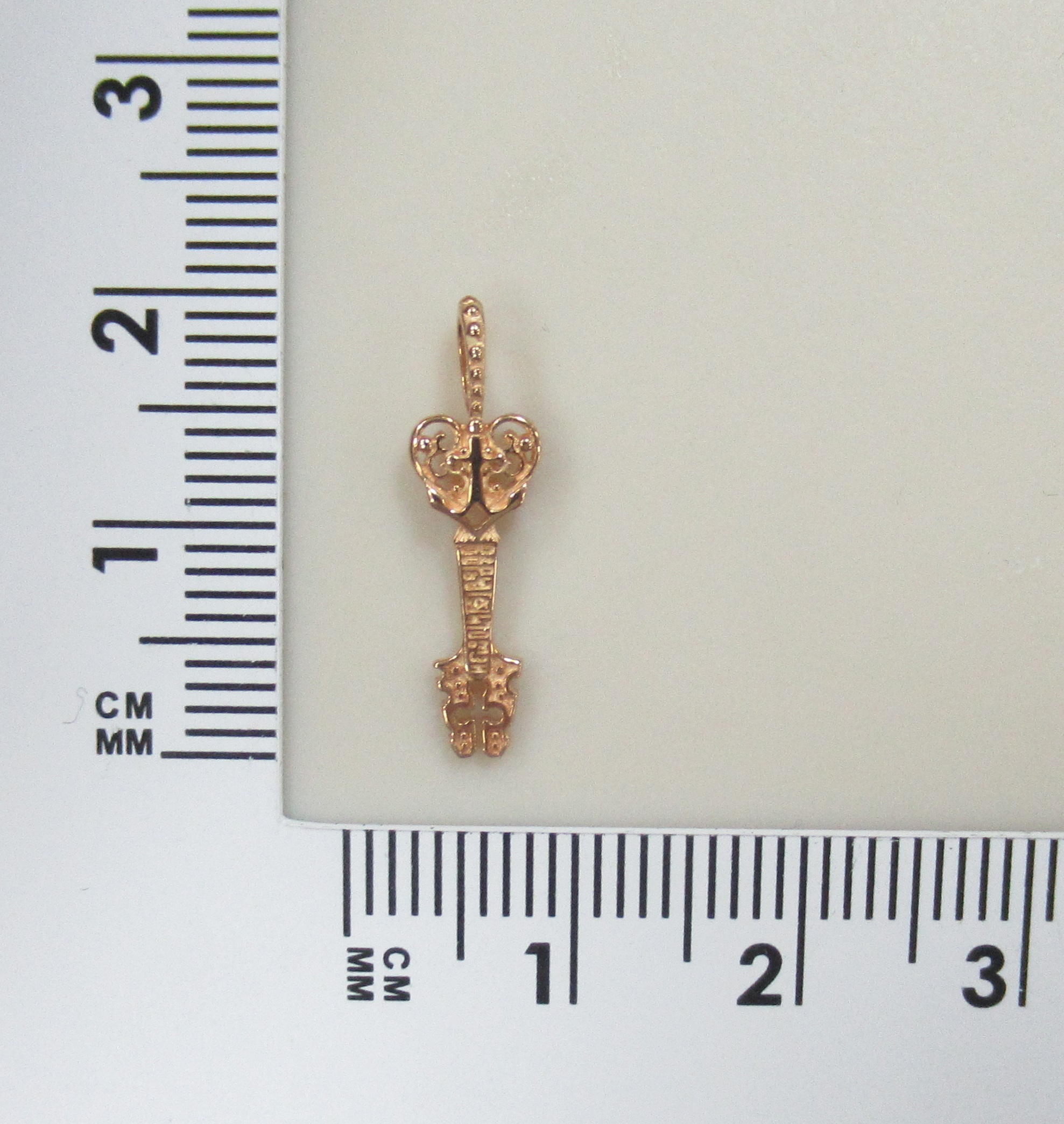 Подвеска из золота "Ключи от Рая"